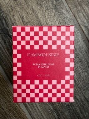 Roma Heirloom Tomato Candle - Red